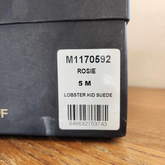 New Rebecca Minkoff Rosie Heels - Lobster Red - Size 5 - Picture 5 of 6